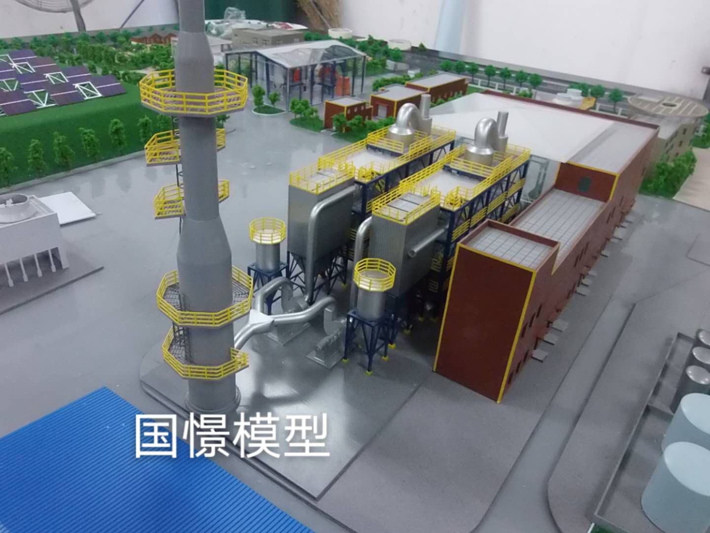 龙州县工业模型
