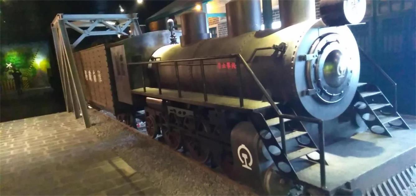 龙州县蒸汽火车模型
